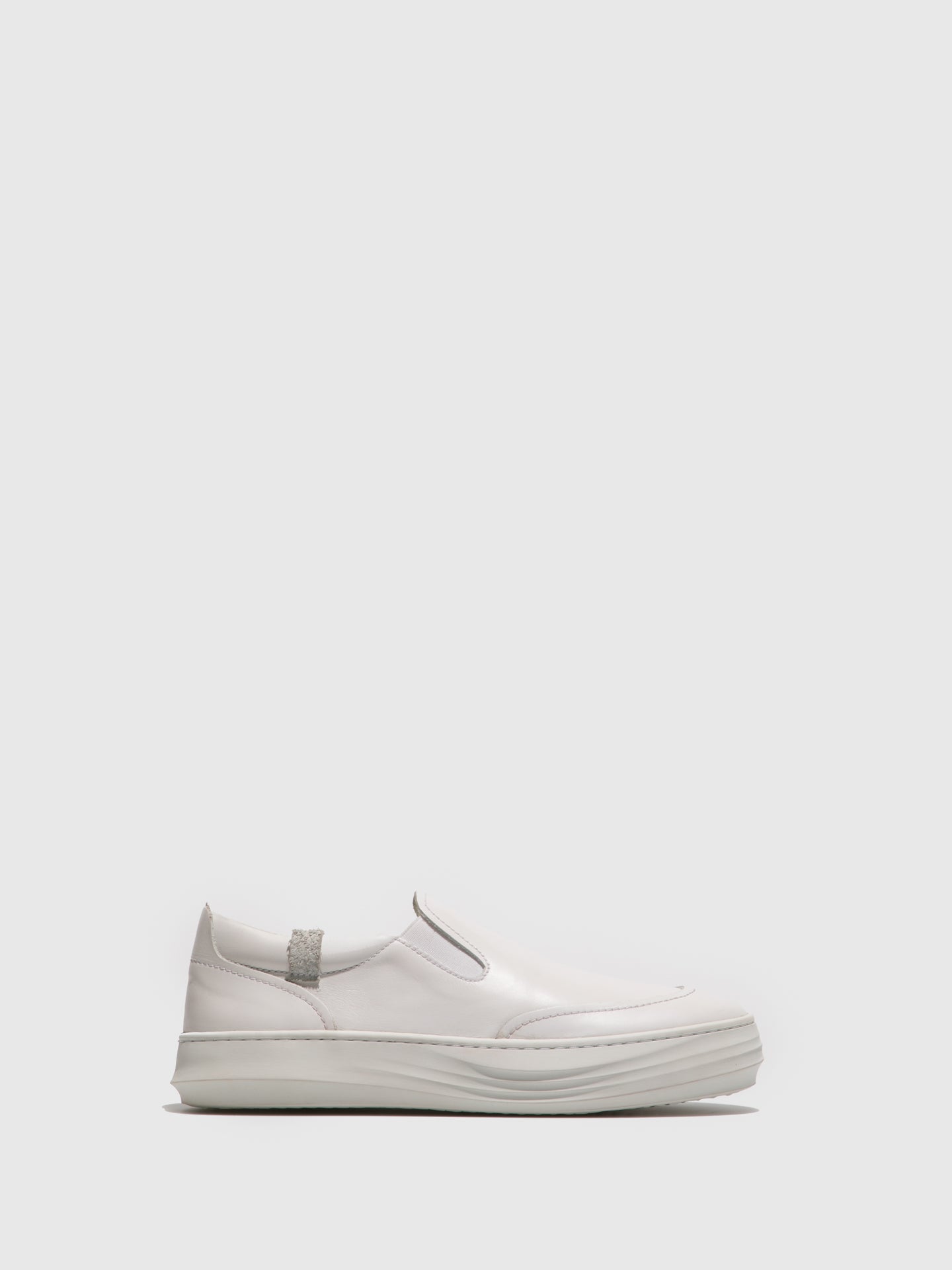 Fly London White Slip-on Trainers